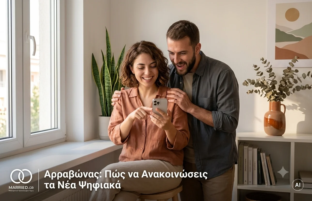 Αρραβώνας: Πώς να Ανακοινώσεις τα Νέα Ψηφιακά