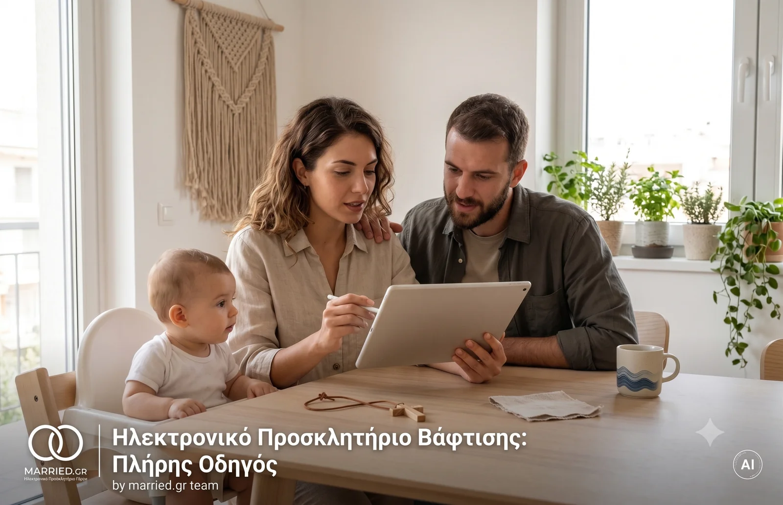 Ηλεκτρονικό Προσκλητήριο Γαμοβάφτισης: Ιδέες, Κείμενα και Οδηγός