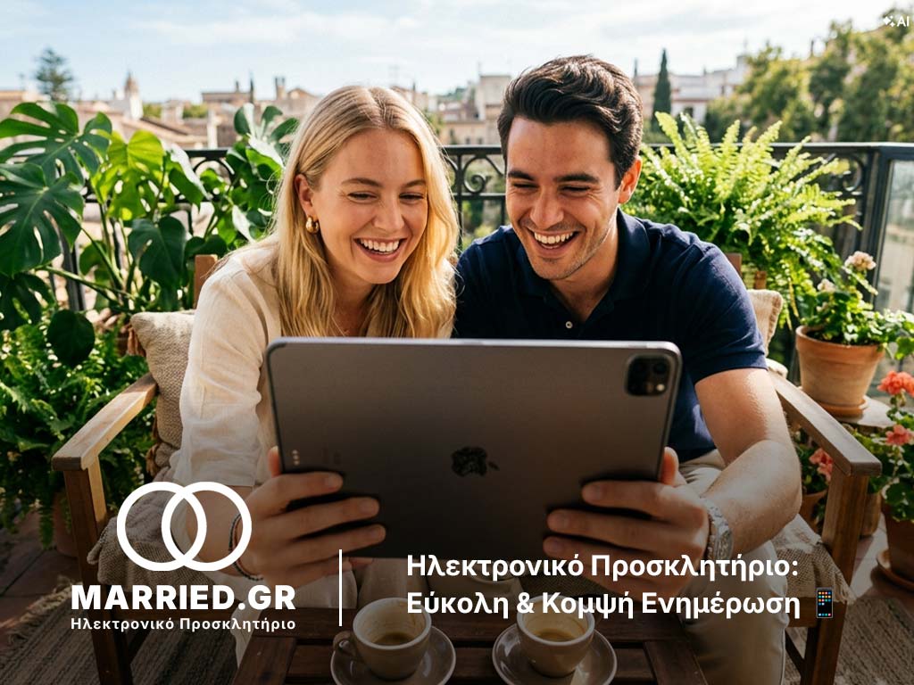 Ηλεκτρονικό Προσκλητήριο: Εύκολη & Κομψή Ενημέρωση 📱
