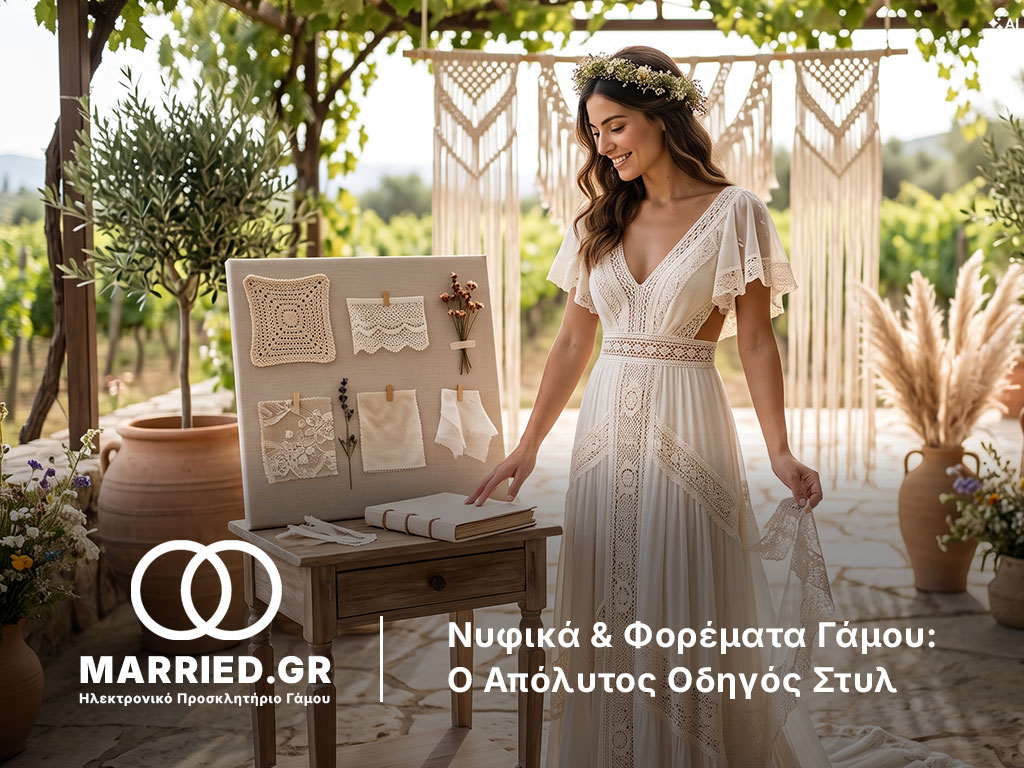 Νυφικά & Φορέματα Γάμου: Ο Απόλυτος Οδηγός Στυλ