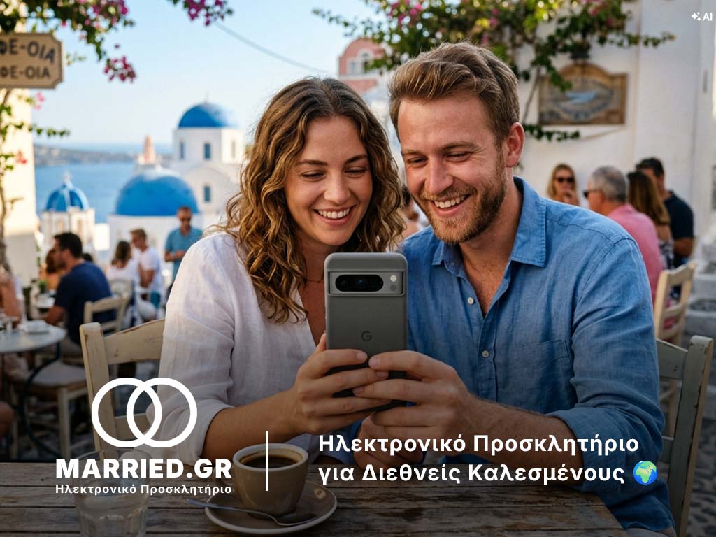 Ηλεκτρονικό Προσκλητήριο για Διεθνείς Καλεσμένους 🌍