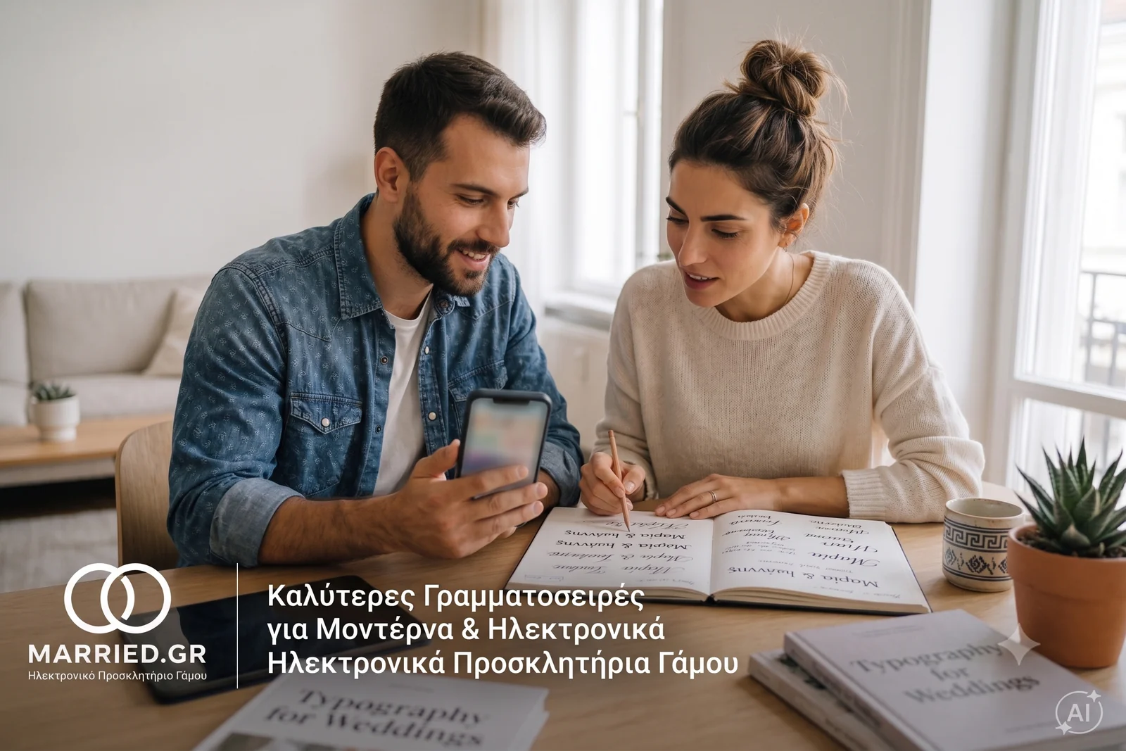 Καλύτερες Γραμματοσειρές για Μοντέρνα Προσκλητήρια Γάμου